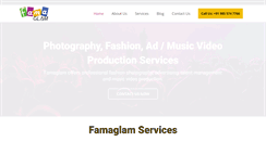 Desktop Screenshot of famaglam.com