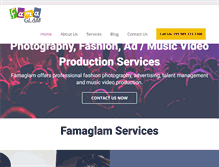 Tablet Screenshot of famaglam.com